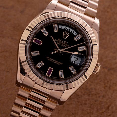 rose gold rolex presidential 41mm|rolex rose gold 40mm president.